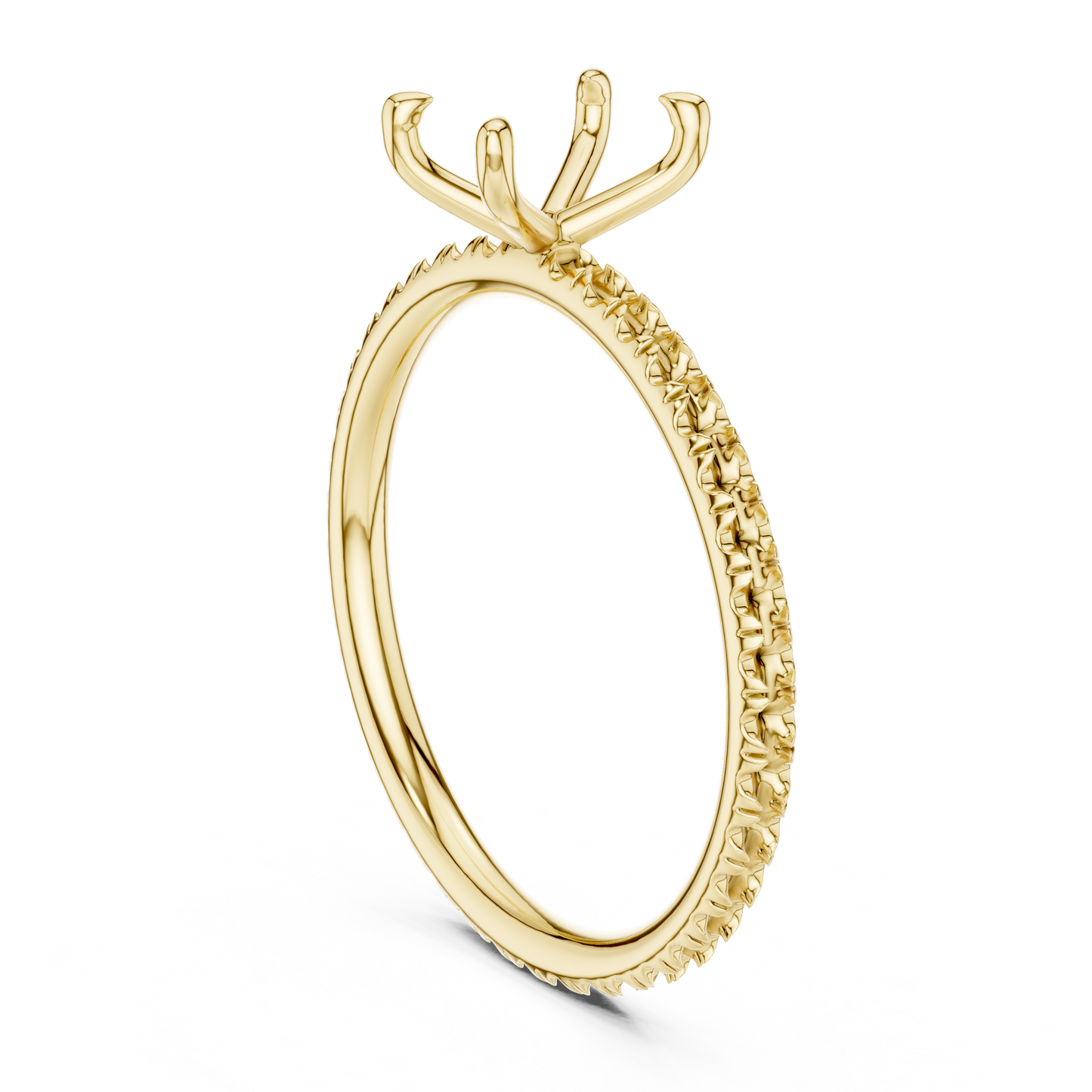 Oval-Cut Solitaire Diamond Ring – Rose Gold