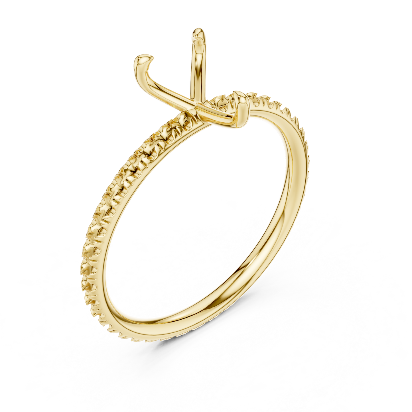 Pear-Cut Solitaire Diamond Ring – Rose Gold