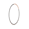 Dangling Diamond Bezel Necklace – Rose Gold