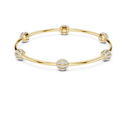 Designer Diamond Bangle Bracelet in Rose Gold | Also in Yellow Gold, Platinum & 925 Silver